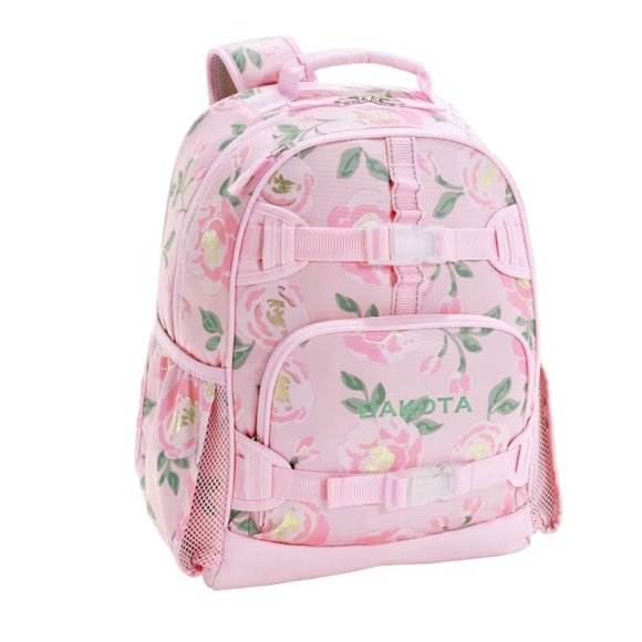 pottery barn backpack size